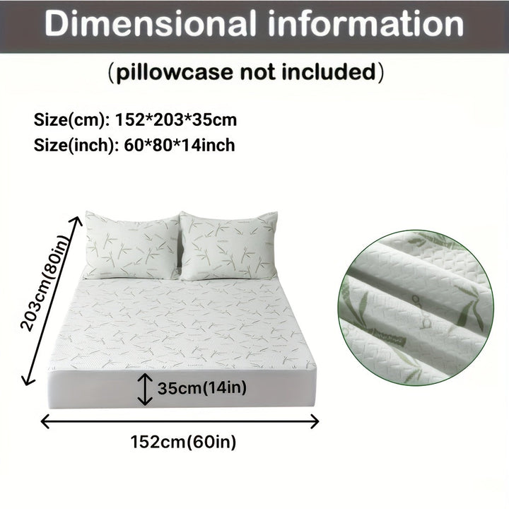 Waterproof Mattress Protector | Cooling 3D Air Layer | Machine Washable