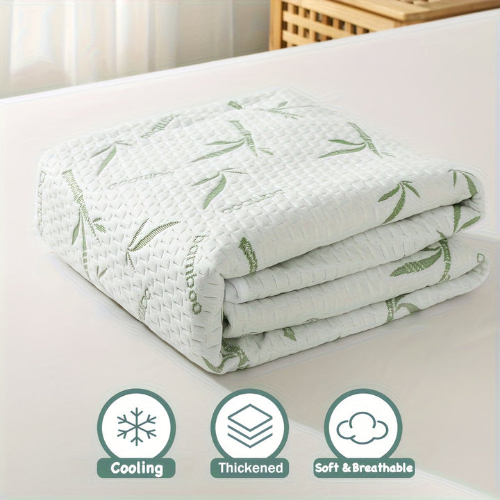 Waterproof Mattress Protector | Cooling 3D Air Layer | Machine Washable