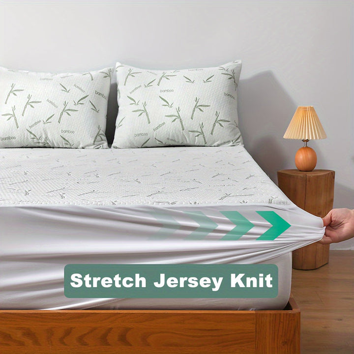 Waterproof Mattress Protector | Cooling 3D Air Layer | Machine Washable