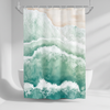 Waterproof Polyester Shower Curtain - Coastella