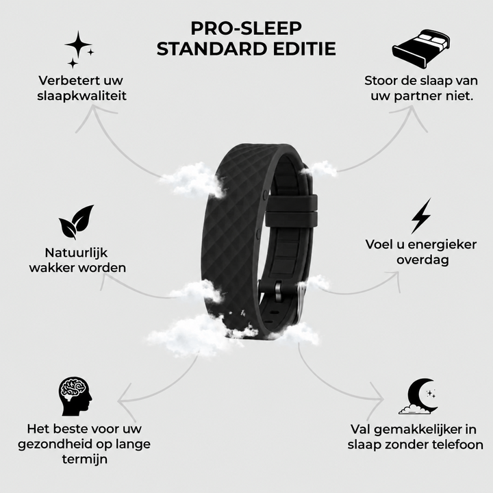 Silent Vibrating Alarm Clock | Wake Up Calmly | Adjustable Intensity