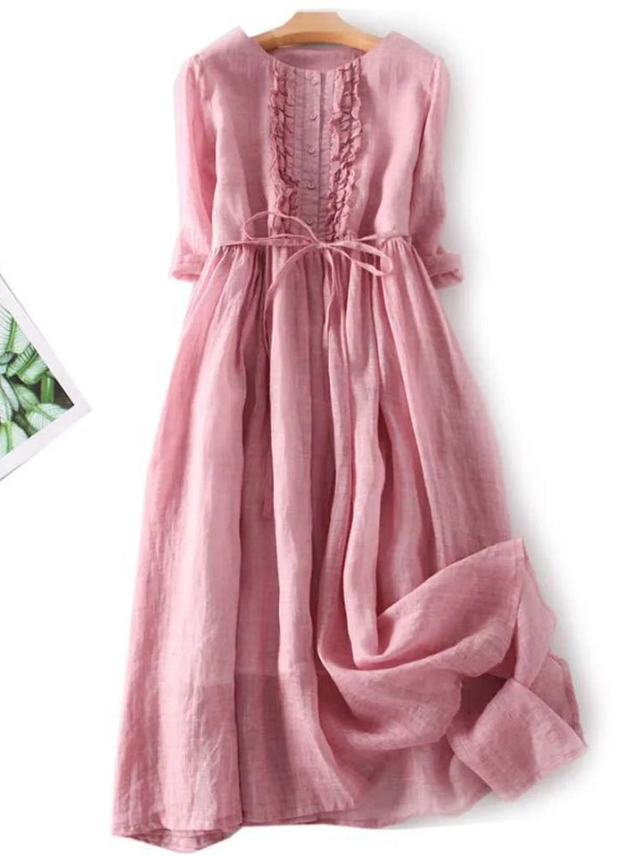 Long Linen Dress – Effortless Elegance for Summer Days
