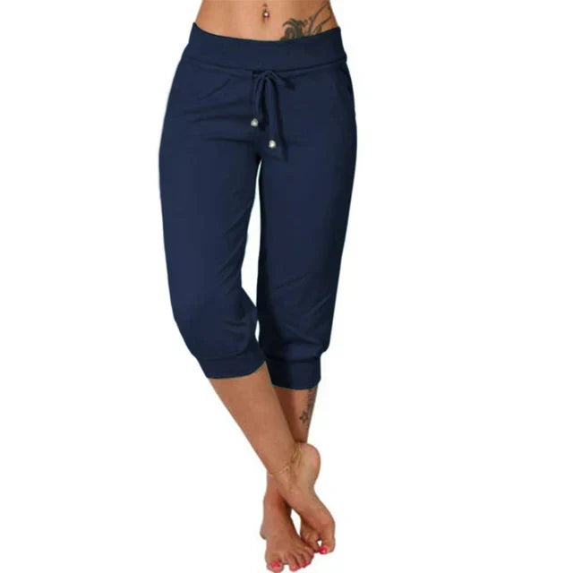 Casual Capri Trousers - Luna