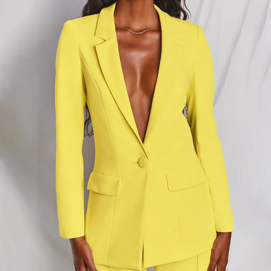 Elegant Blazer and Trousers Set