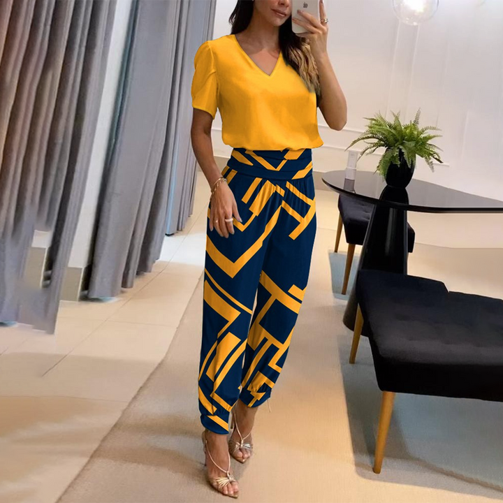 Stylish Printed Chic Jumpsuit for Women