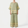 ZephyriaWide-Leg Trouser Set
