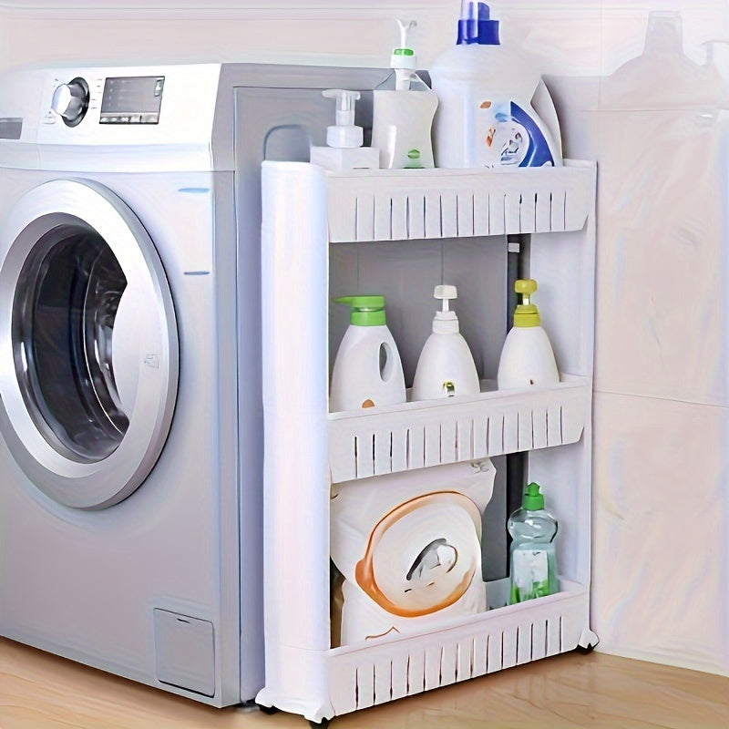 Small Storage Trolley – Practical and Mobile for Kitchen and Bathroom