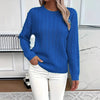 Women’s Twist Round Neck Pullover Sweater