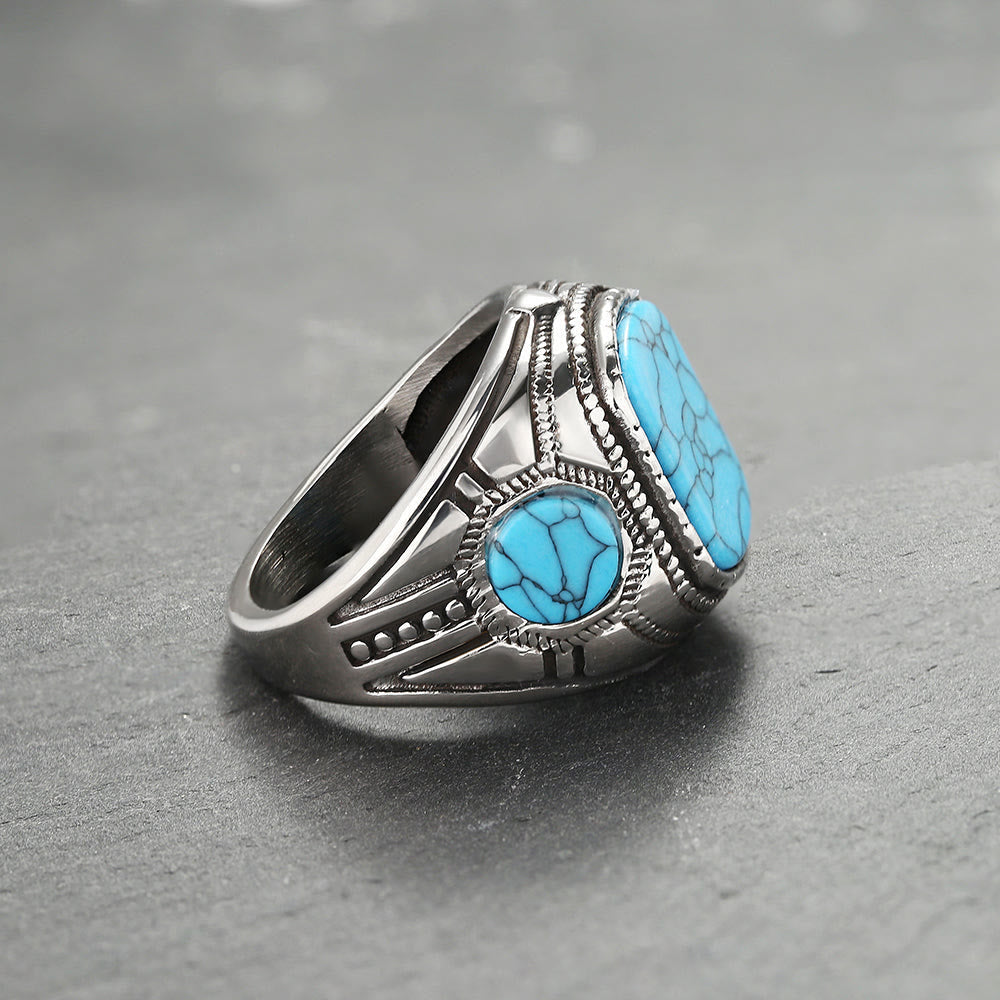 Men's Turquoise Ring – Thorin