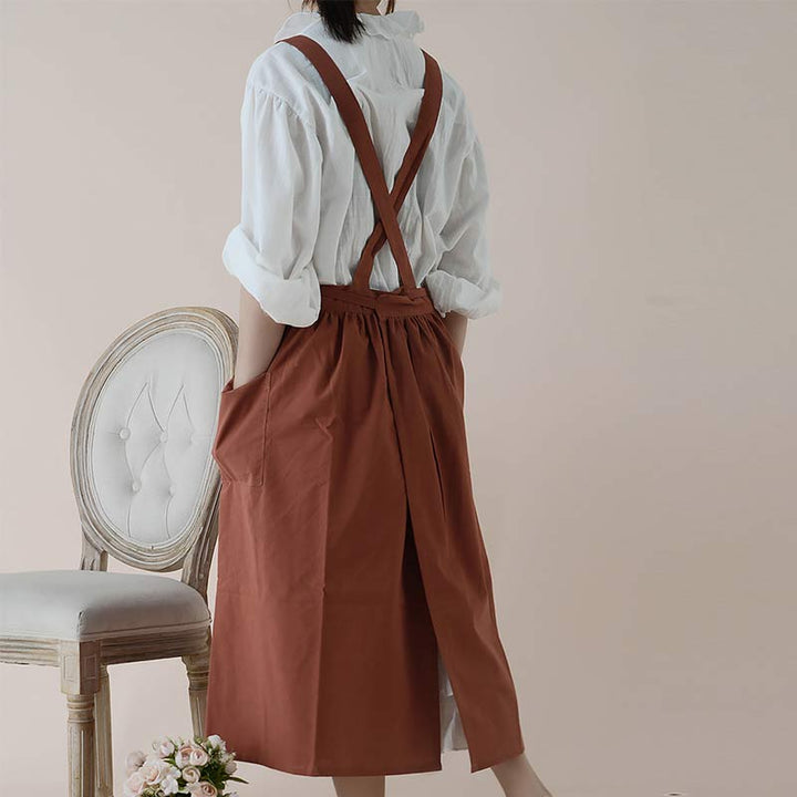 Waterproof Cotton Apron with Practical Pockets – ChefMate