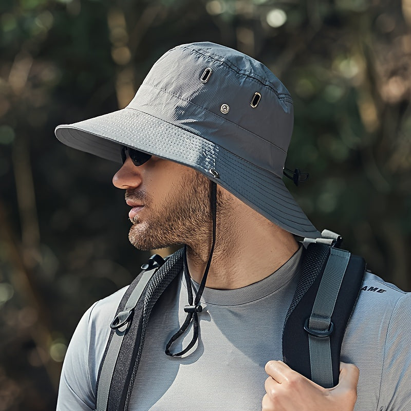 Breathable Sun Hat - Wide Brim and UV Protection