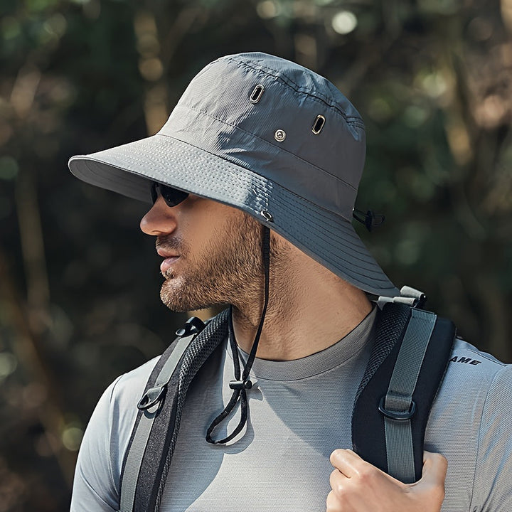 Breathable Sun Hat - Wide Brim and UV Protection