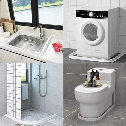 AquaBarrier Silicone Water Stopper | Premium Waterproof Strip for Bathrooms and Showers