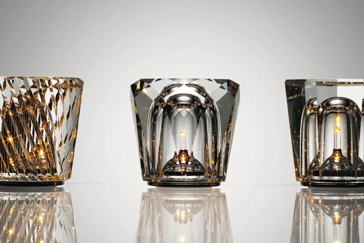 Rechargeable Crystal Table Lamp with Diamond Design – Luxury Edition