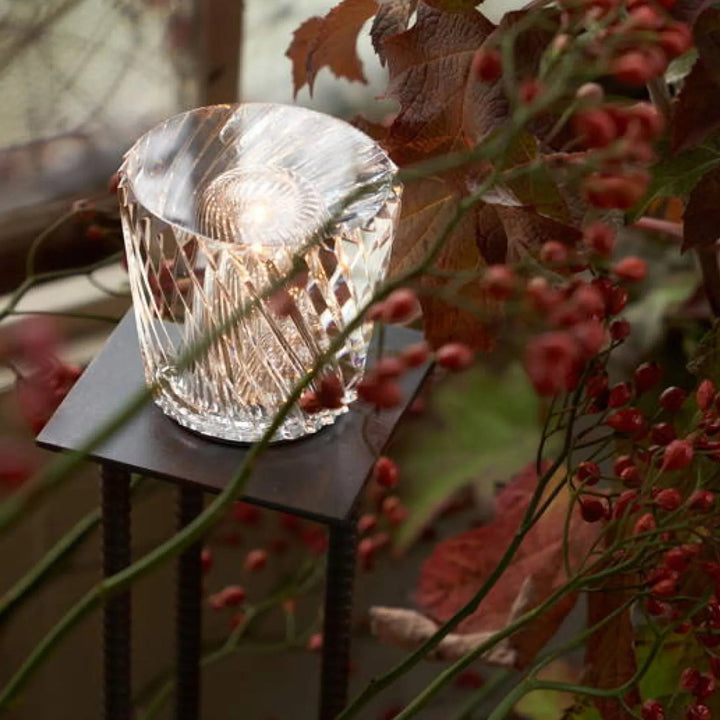 Rechargeable Crystal Table Lamp with Diamond Design – Luxury Edition