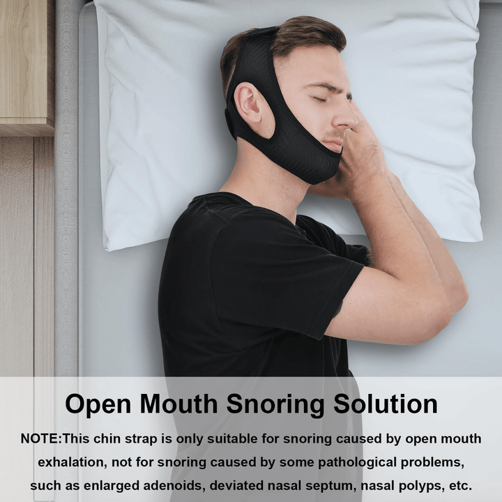 OrthoPlus - Kinriem Anti-Snoring Chin Strap - Effective Solution Against Snoring