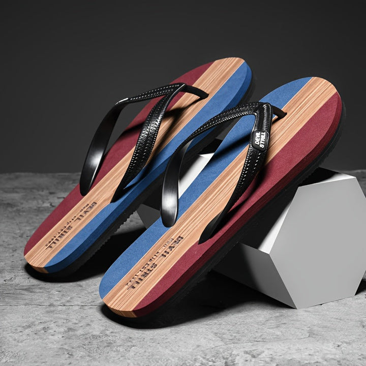 Men's Slippers | Non-Slip & Odourless | EVA Upper with Rubber Sole