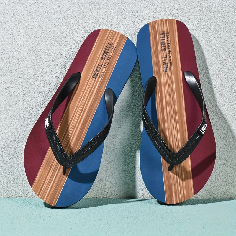 Men's Slippers | Non-Slip & Odourless | EVA Upper with Rubber Sole