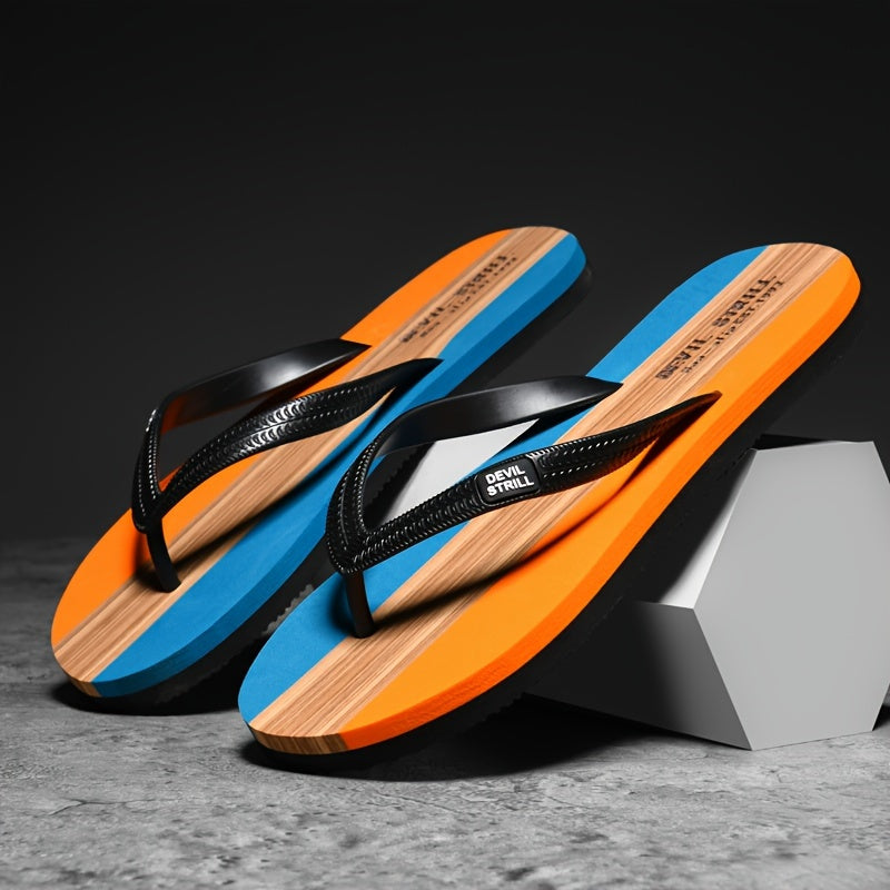 Men's Slippers | Non-Slip & Odourless | EVA Upper with Rubber Sole