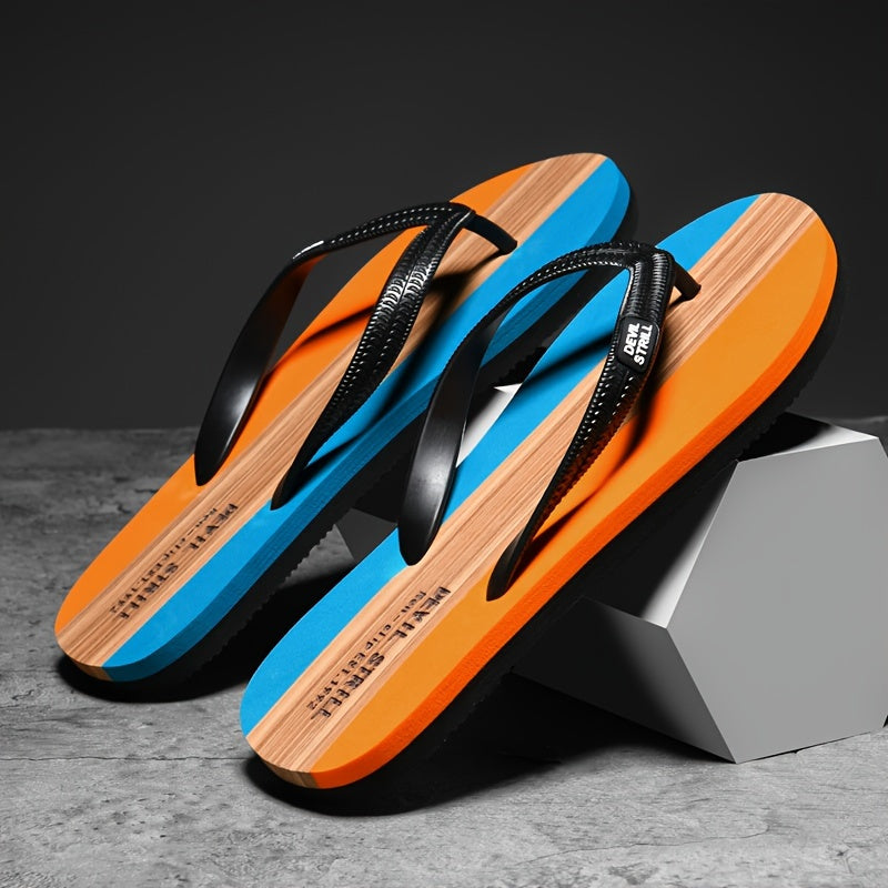 Men's Slippers | Non-Slip & Odourless | EVA Upper with Rubber Sole