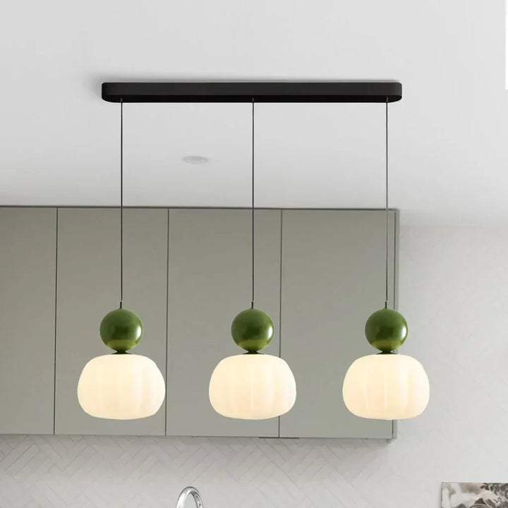 CrèmeLuma Chandelier - Art Deco Design