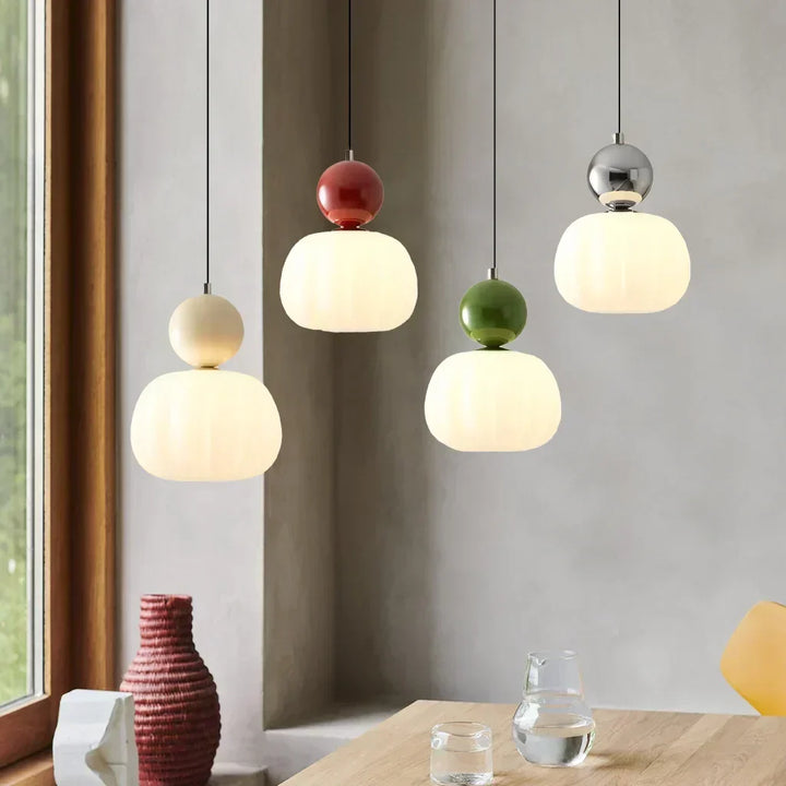 CrèmeLuma Chandelier - Art Deco Design