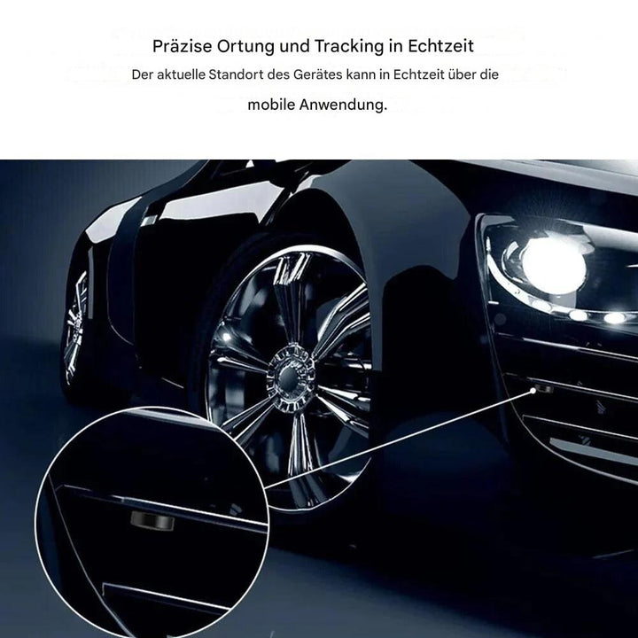 Compact Magnetic GPS Tracker – Real-Time Tracking for Vehicles, Pets and Valuables – USB Rechargeable