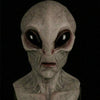 CosmicMorph Realistic Alien Mask | Hand-Painted Full-Head Halloween Costume Accessory