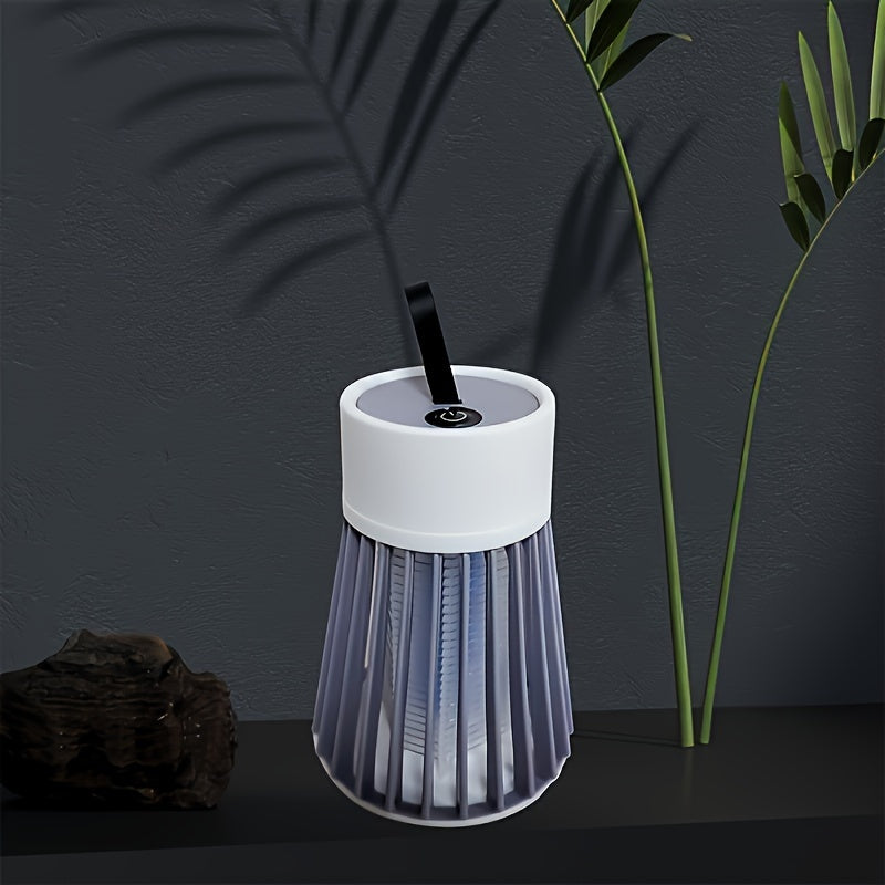 USB Rechargeable Bug Zapper – Quiet and Convenient for Indoor Use and Desks