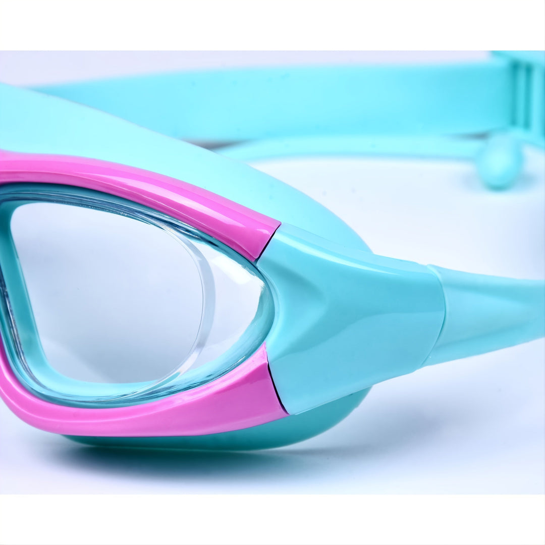 Schwimmbrille für Kinder mit großer Fassung – Komfortabel und Antifog für Wasserspaß