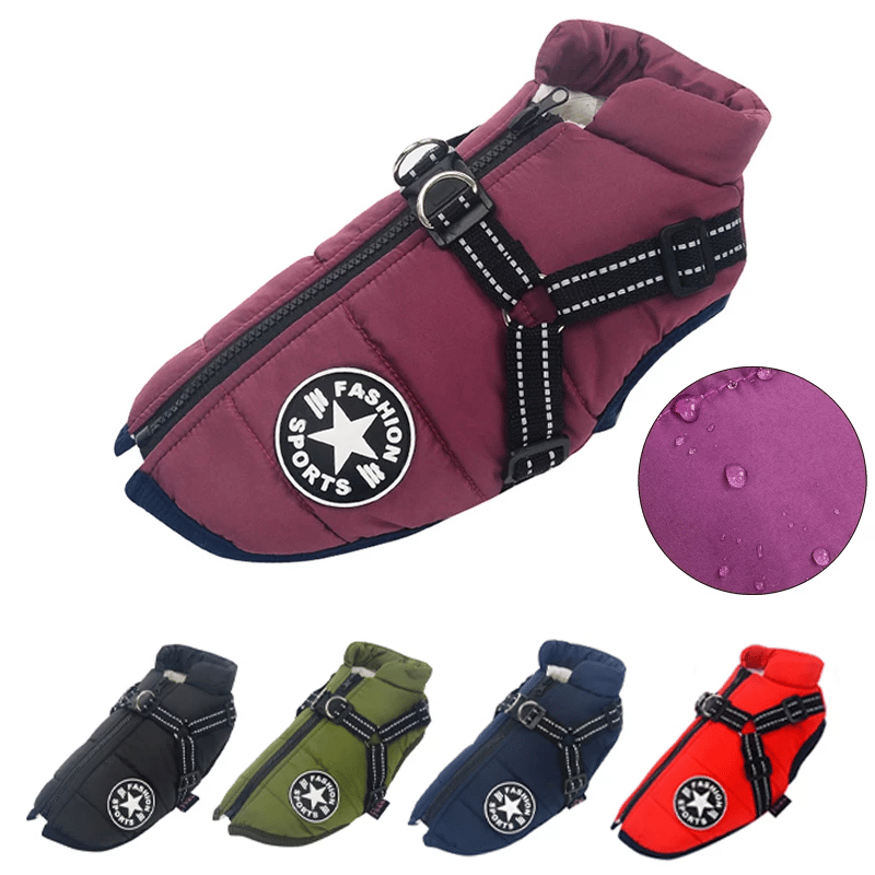 PupGuard - Winter Dog Coat with Harness