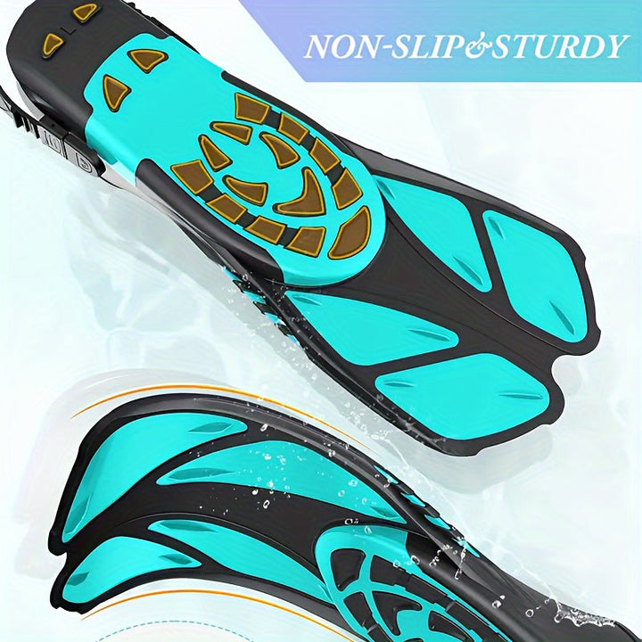 AquaFlex Snorkelling Fins – Ideal for Swimming and Snorkelling