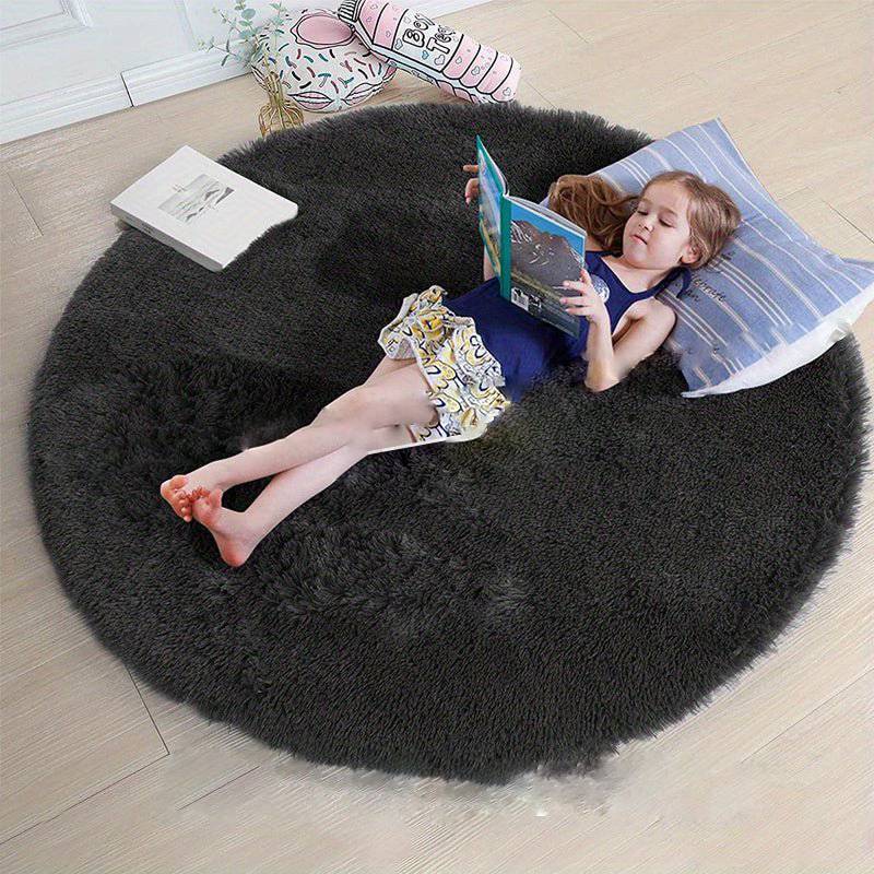 Round Fluffy Rug - Clouda