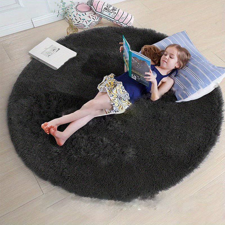 Round Fluffy Rug - Clouda