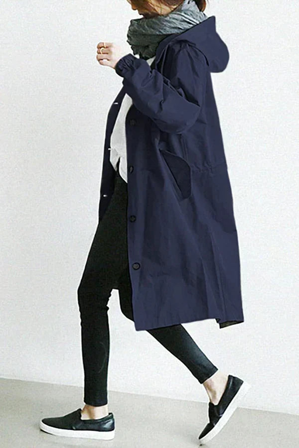 Women’s Lightweight Trench Coat – Perfect for Spring