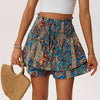Women's Summer Shorts with Floral Print – Comfortable and Feminine