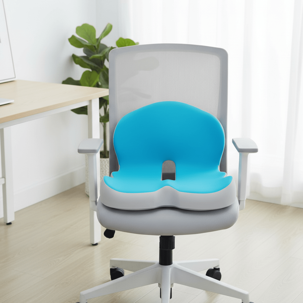 ERGOCOMFORT PAD – Premium Memory Foam Cushion for Posture and Comfort