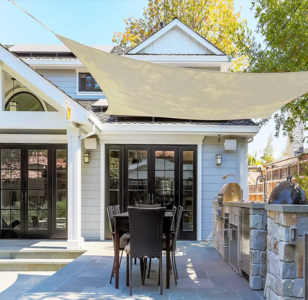 Lunero Luxe Shade Sail | Waterproof & Protective, Decorative for Your Balcony or Terrace!
