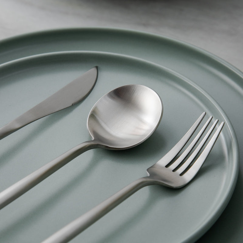 Minimalist Cutlery for Modern Tables - PureSet