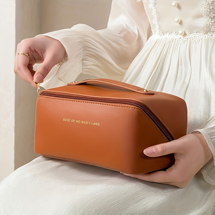 Zip Makeup Organiser – Luxury Cosmetic Bag for Travel