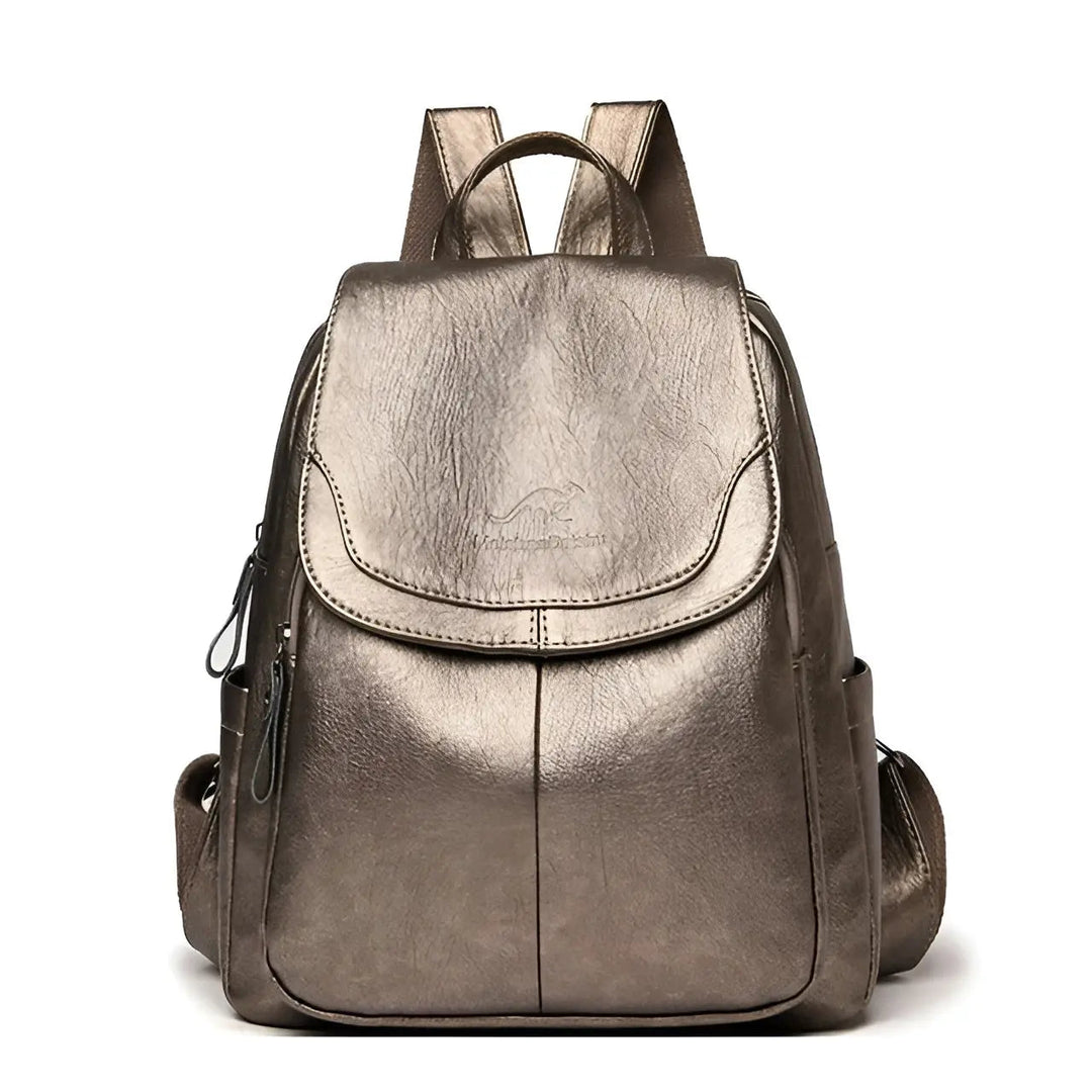 Isabella Vintage Leather Backpack for Women