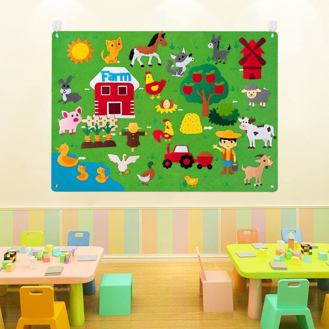 Felt Play Mat for Children - FeltAdventure