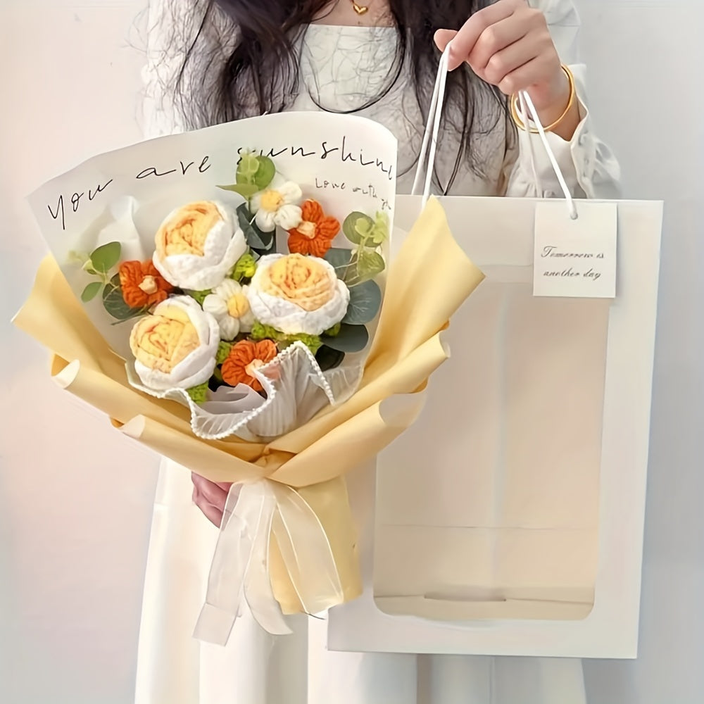 Handmade Crochet Flower Bouquet – The Perfect Gift for Mother's Day