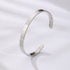 Magnet Bracelet Wide Glossy Magnetic Therapy Opening