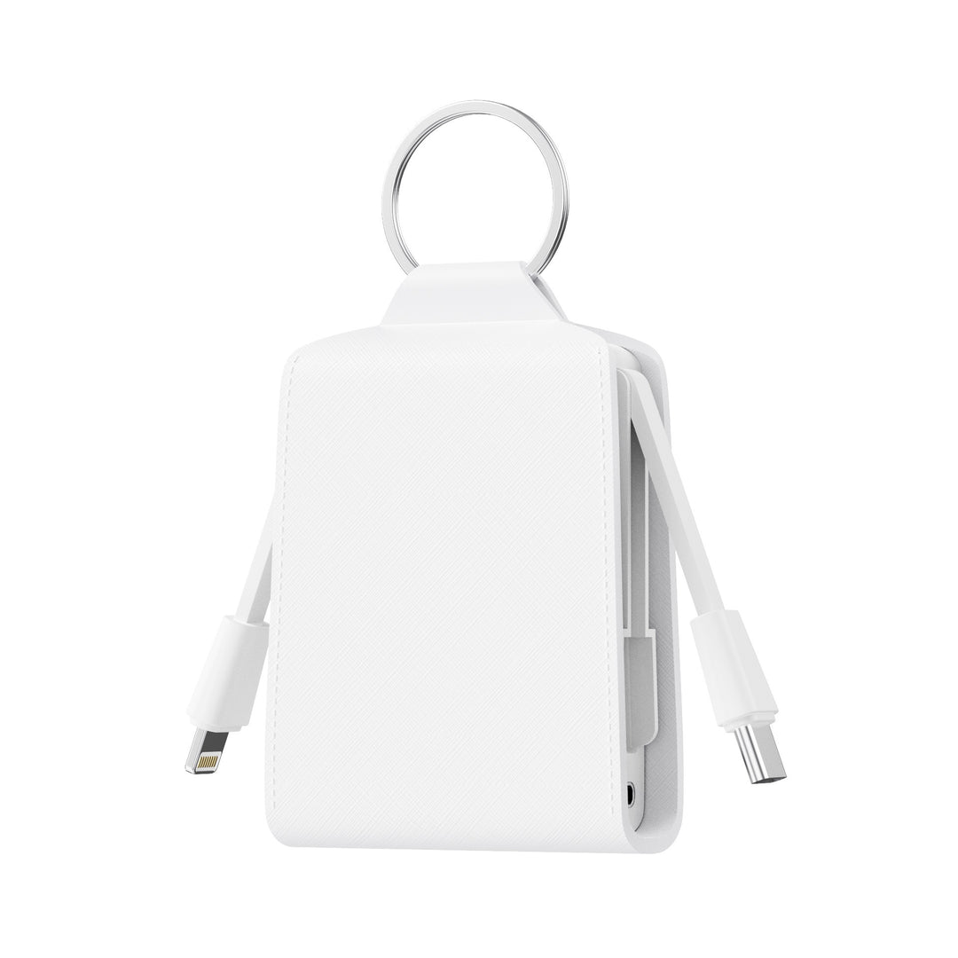 Mini Self-contained Dual-cable Emergency Power Bank