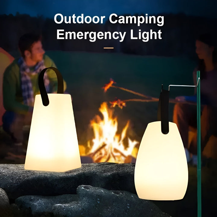 Kabellose, wasserdichte LED-Tischlampe für innen und außen - Lumora