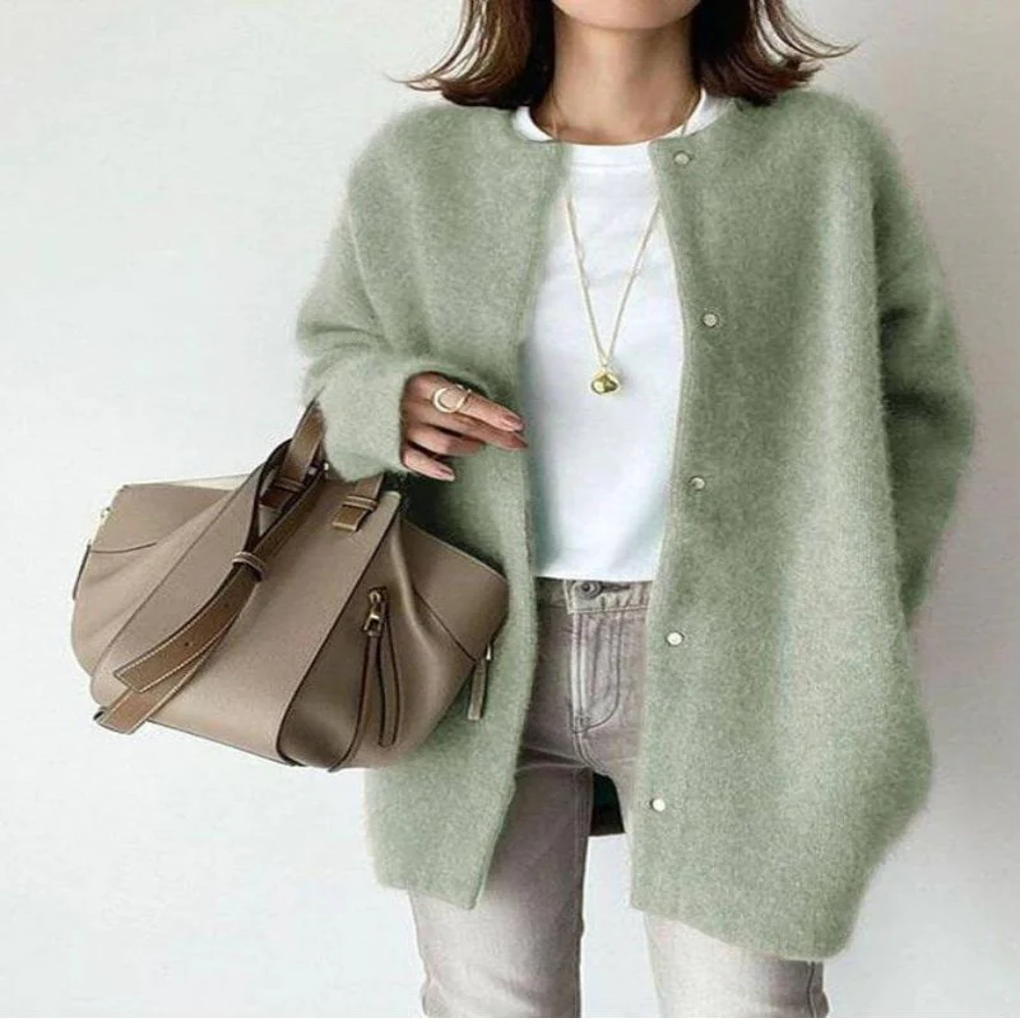 Verena Knit Cardigan – Versatile Style for Layered Looks