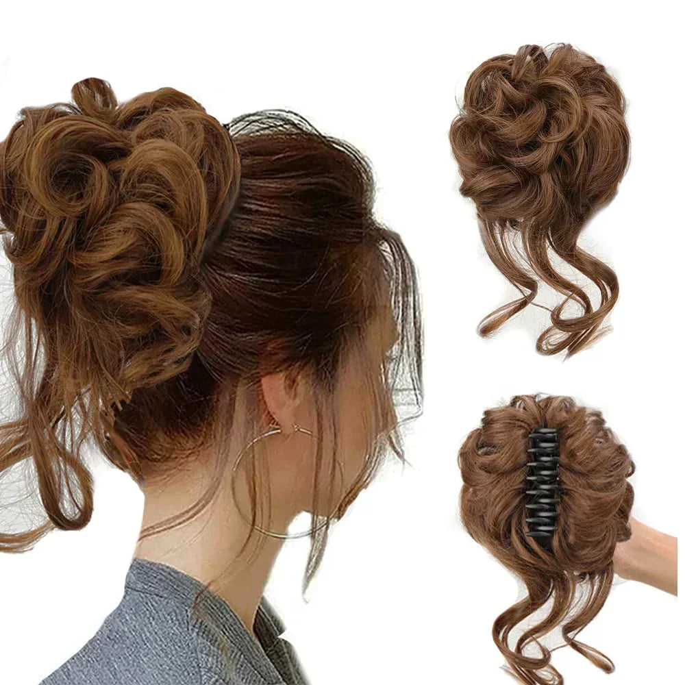 Curly Bun – Clip-In Hair Extension with Volume and a Natural Look