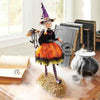 Halloween Witch Resin Figurine Décor