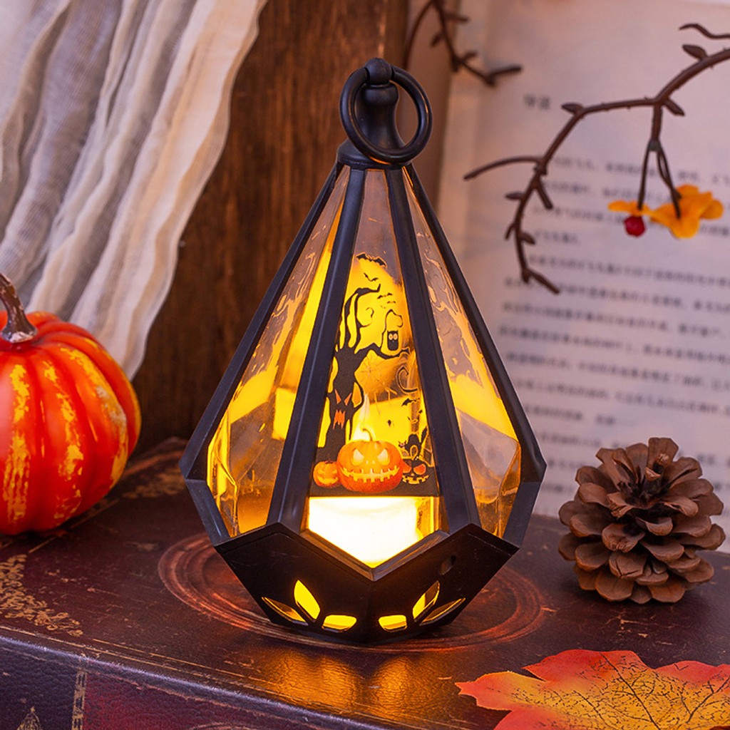 Halloween Decorations Kidsren's Satchel Pumpkin Lantern Party Atmosphere Props Desktop Ornaments Gifts Night Lights — image 2